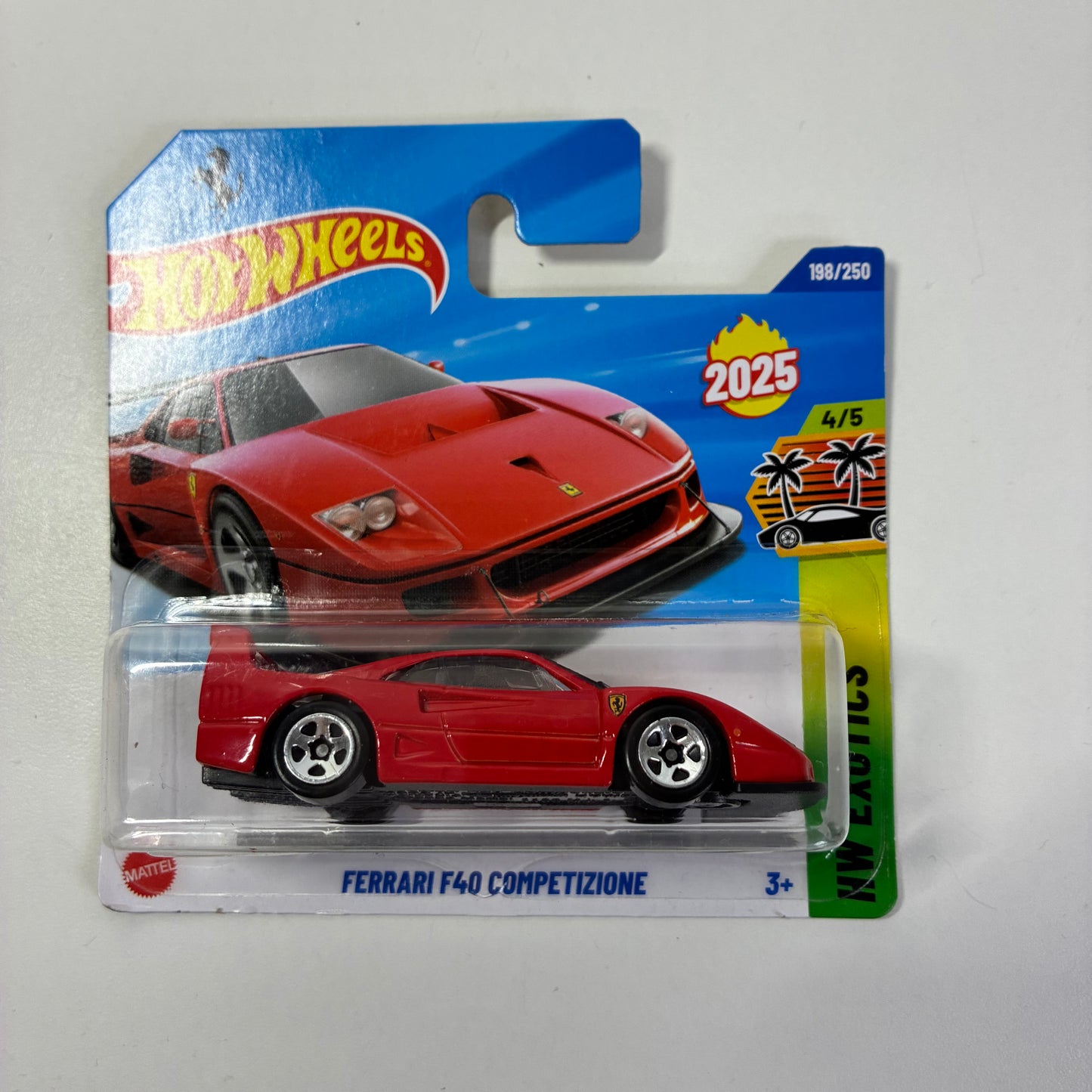 Hot Wheels FERRARI F40 COMPETIZIONE HW EXOTICS (Red)