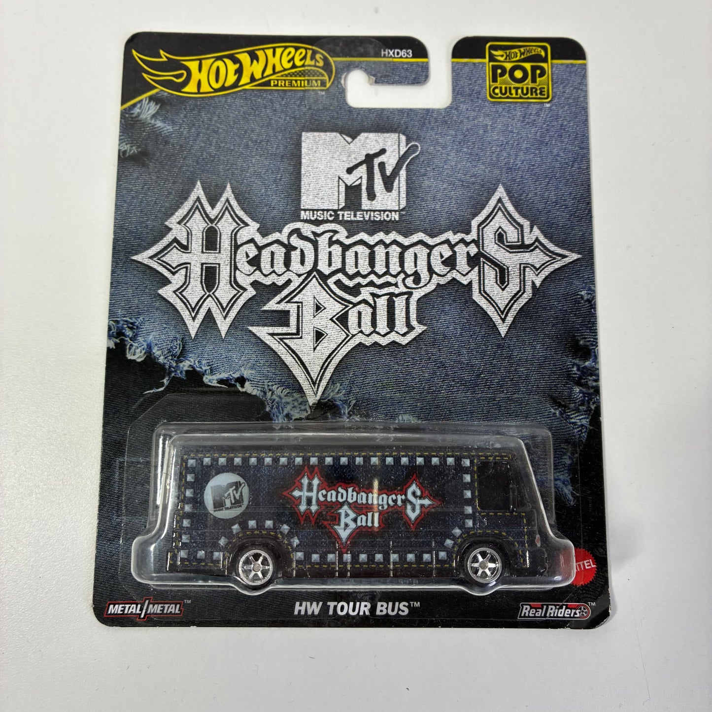 Hot Wheels Premium MTV HEADBANGERS BALL HW TOUR BUS