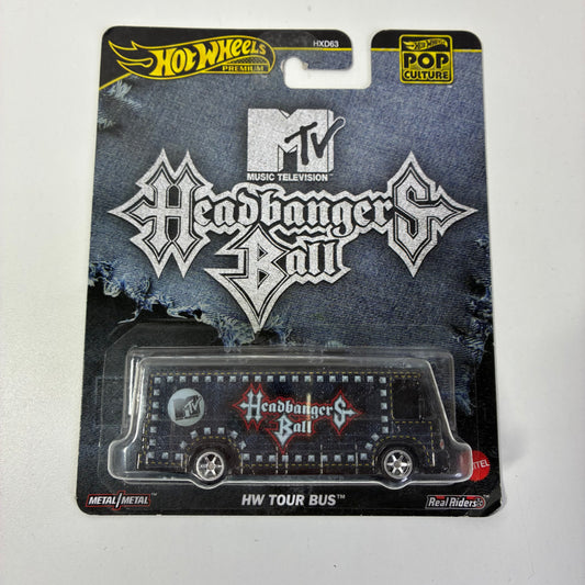 Hot Wheels Premium MTV HEADBANGERS BALL HW TOUR BUS
