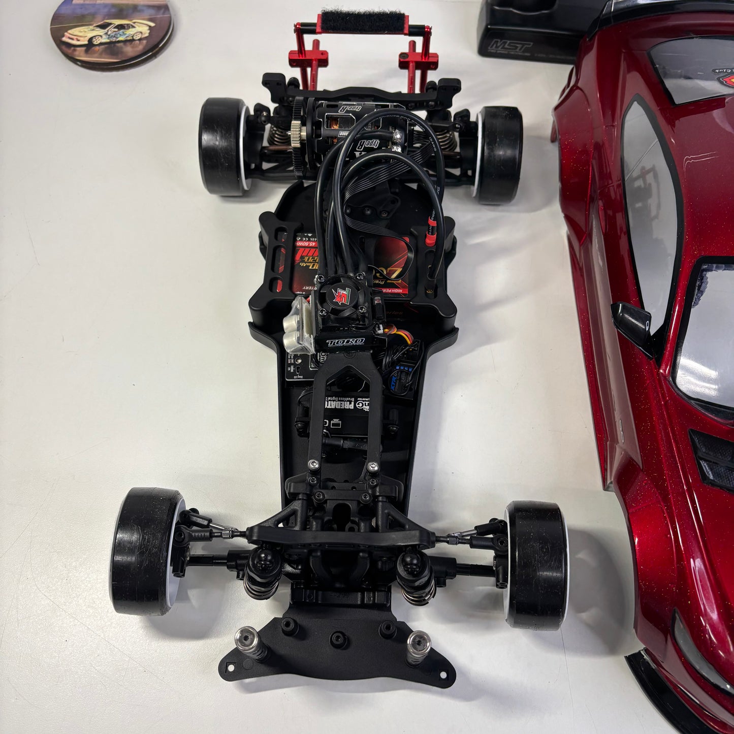 Yokomo YD2Z RWD Ready To Run Brushless Toro Mustang Drift Set Up