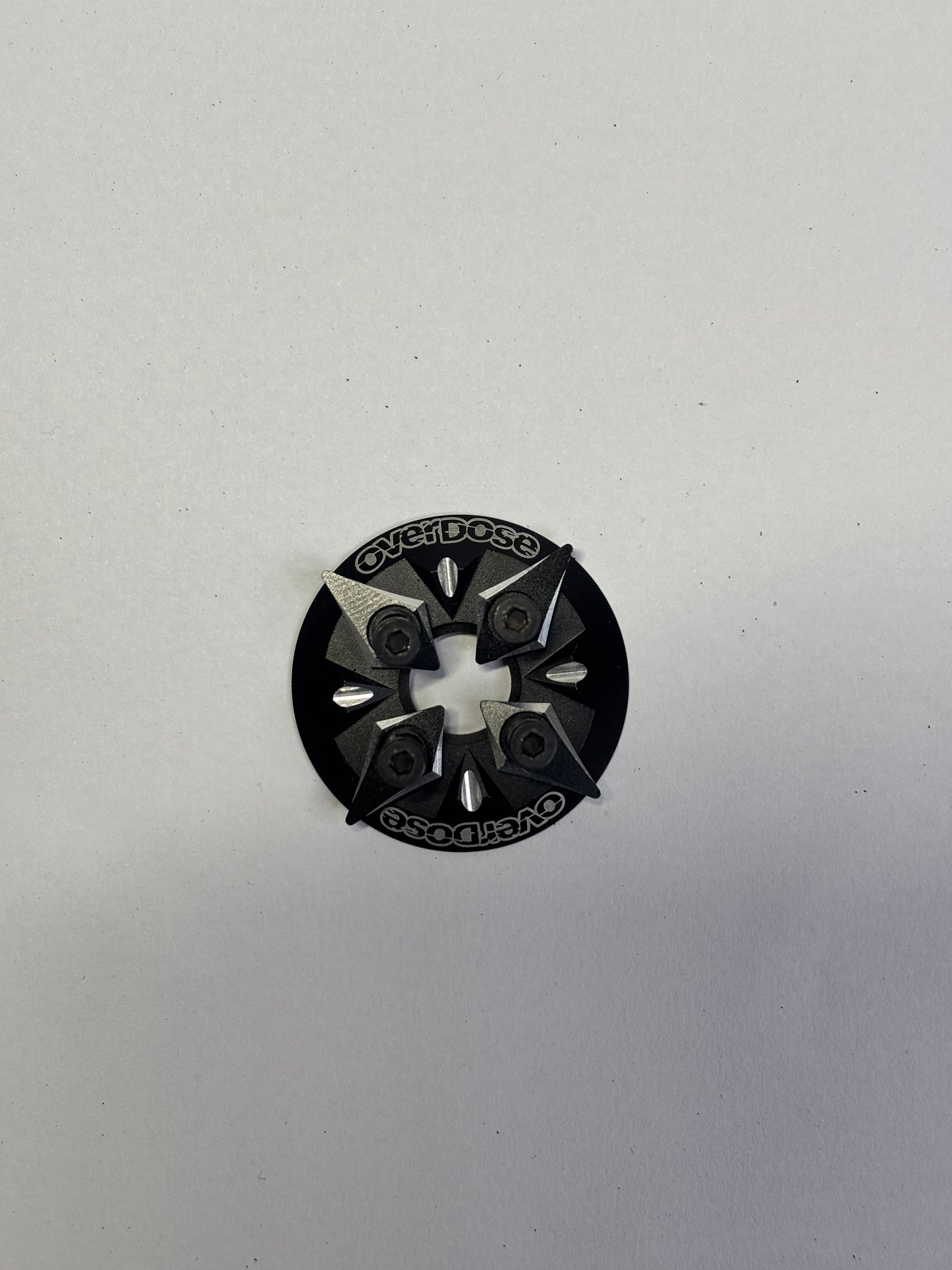 Overdose Spur Cover Black Alloy OD3853