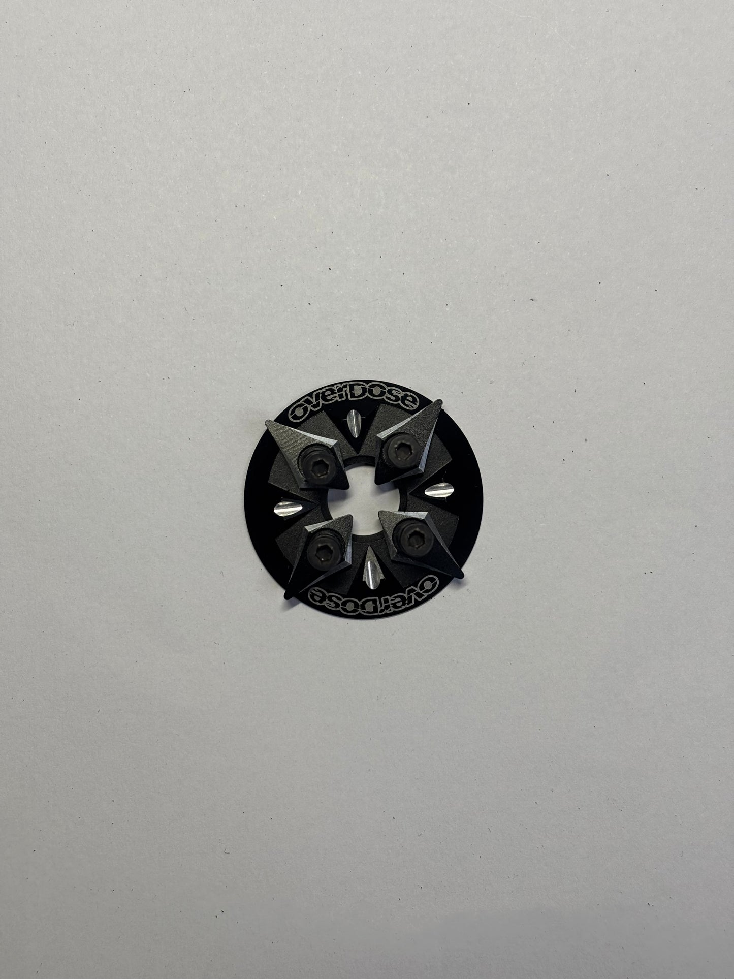Overdose Spur Cover Black Alloy OD3853