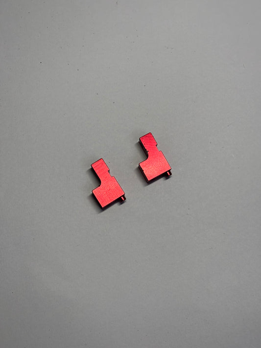 MST RMX 2.0 2.5 Red Alloy Servo Mounts