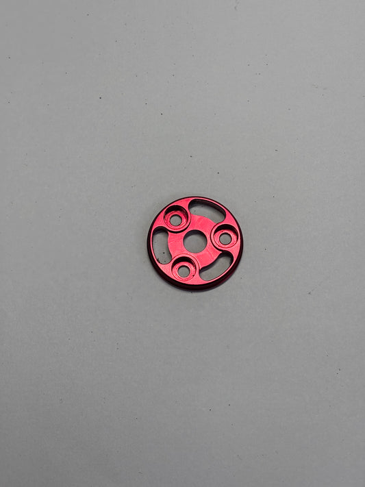 MST RMX 2.0 2.5 Red Alloy Spur Cover