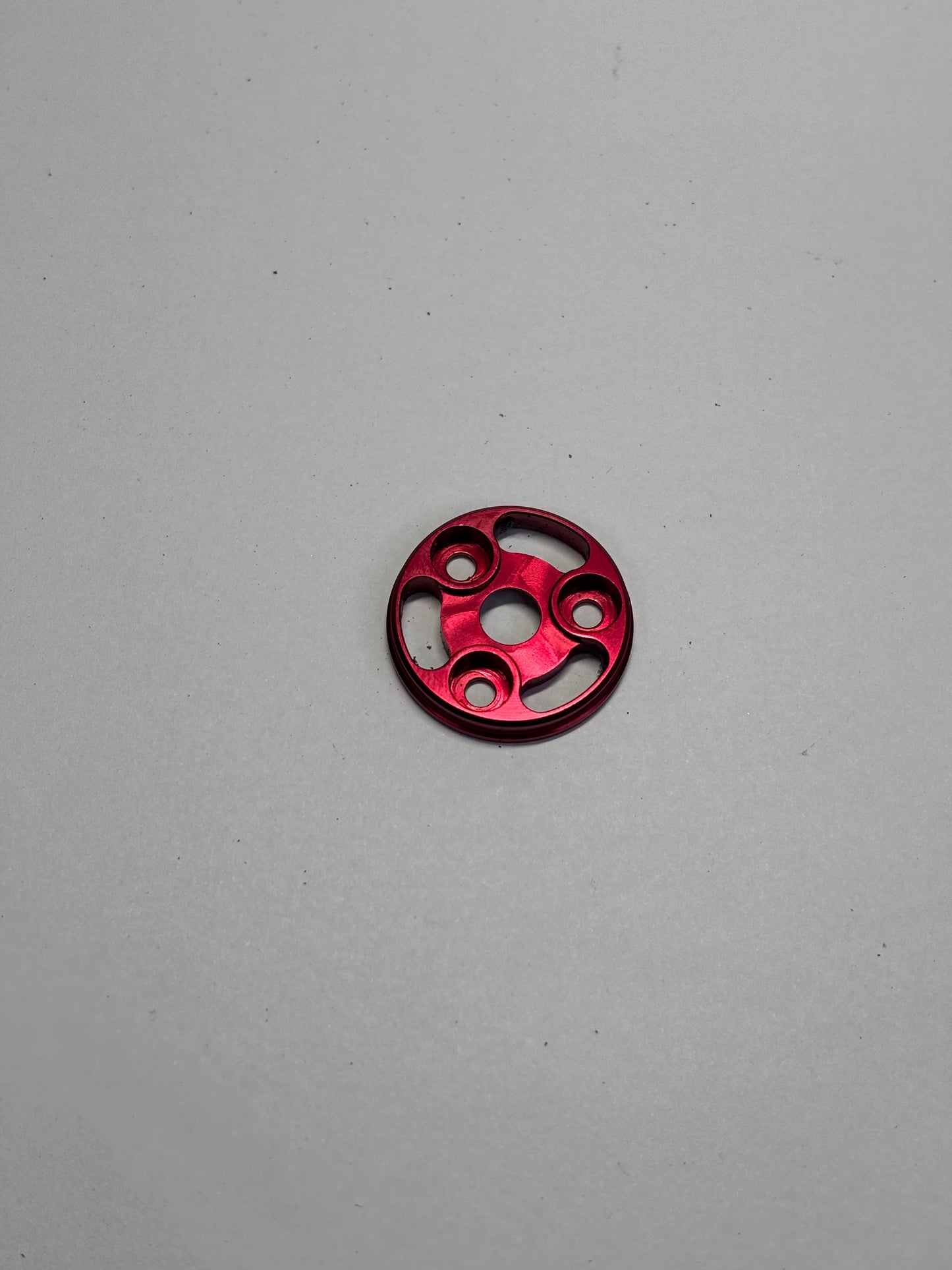 MST RMX 2.0 2.5 Red Alloy Spur Cover