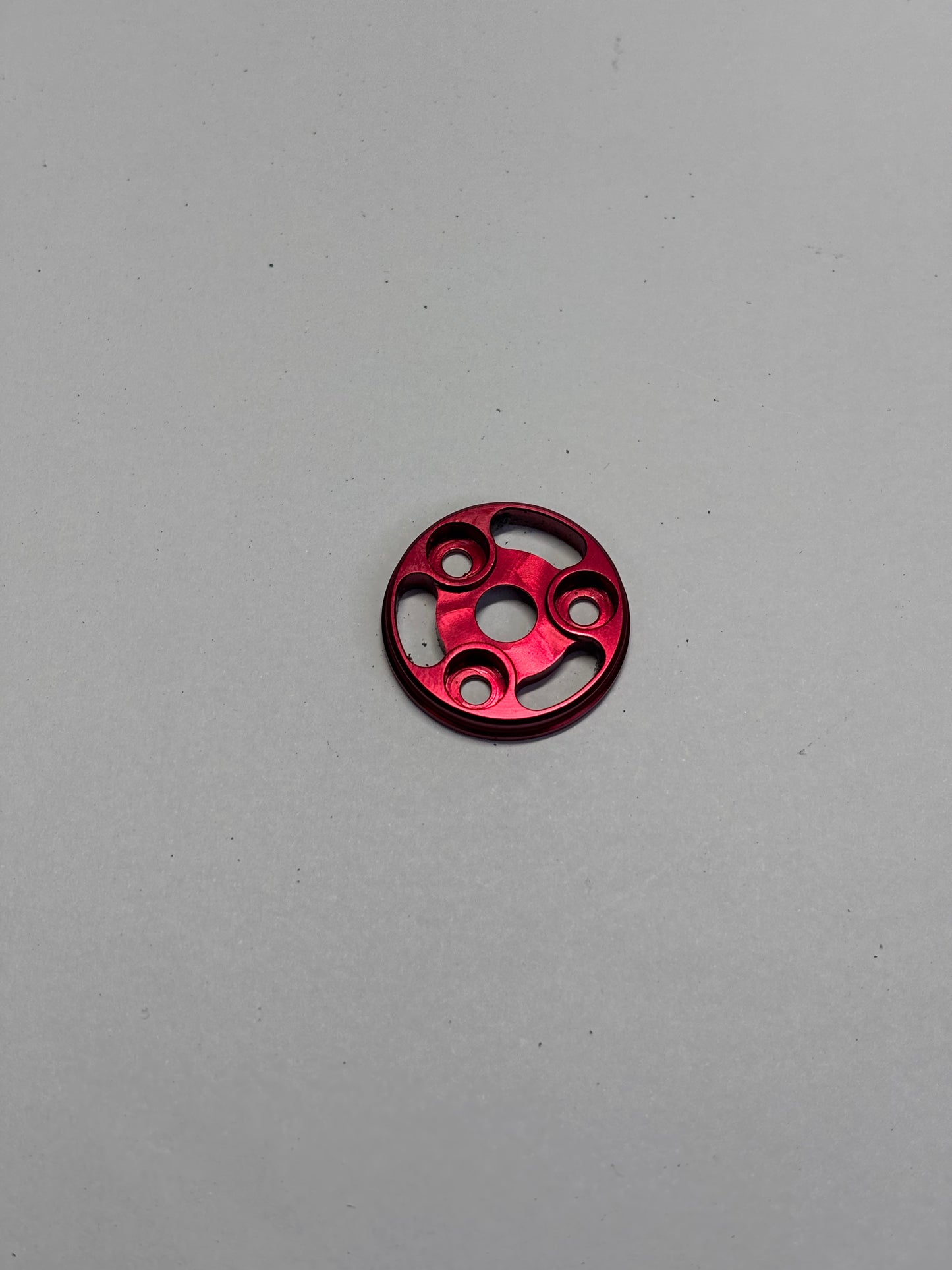 MST RMX 2.0 2.5 Red Alloy Spur Cover
