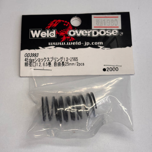 Overdose OD3993 1.2 6.5 25mm 1.2-2565 4 Edge Spring