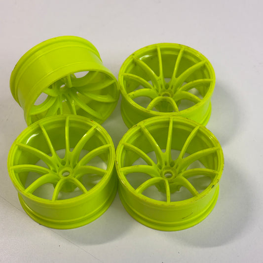 MST Green/Yellow Wheels Offset 11