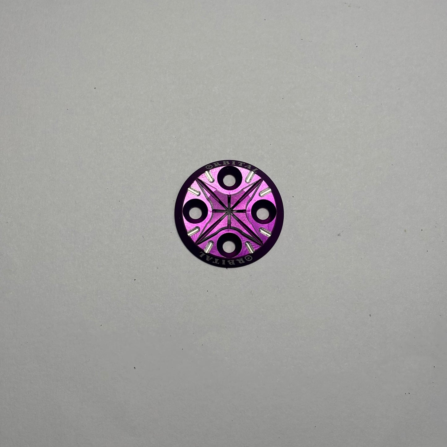 Orbital Purple Alloy Spur Cover