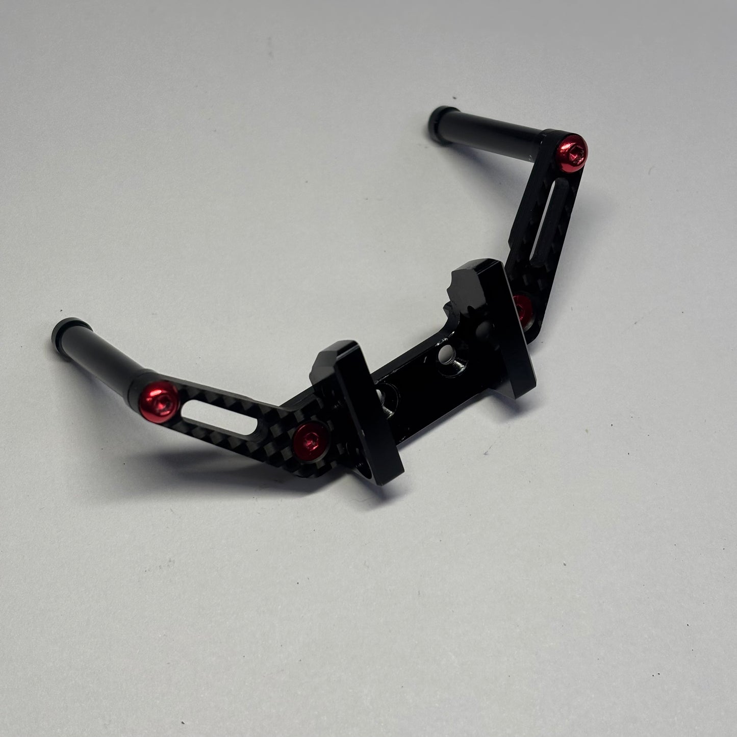 MST RMX 2.0 2.5 Upper Deck Connector Black Carbon Alloy
