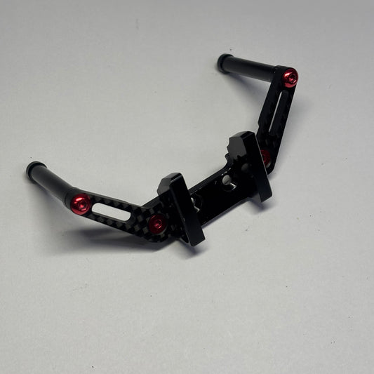 MST RMX 2.0 2.5 Upper Deck Connector Black Carbon Alloy