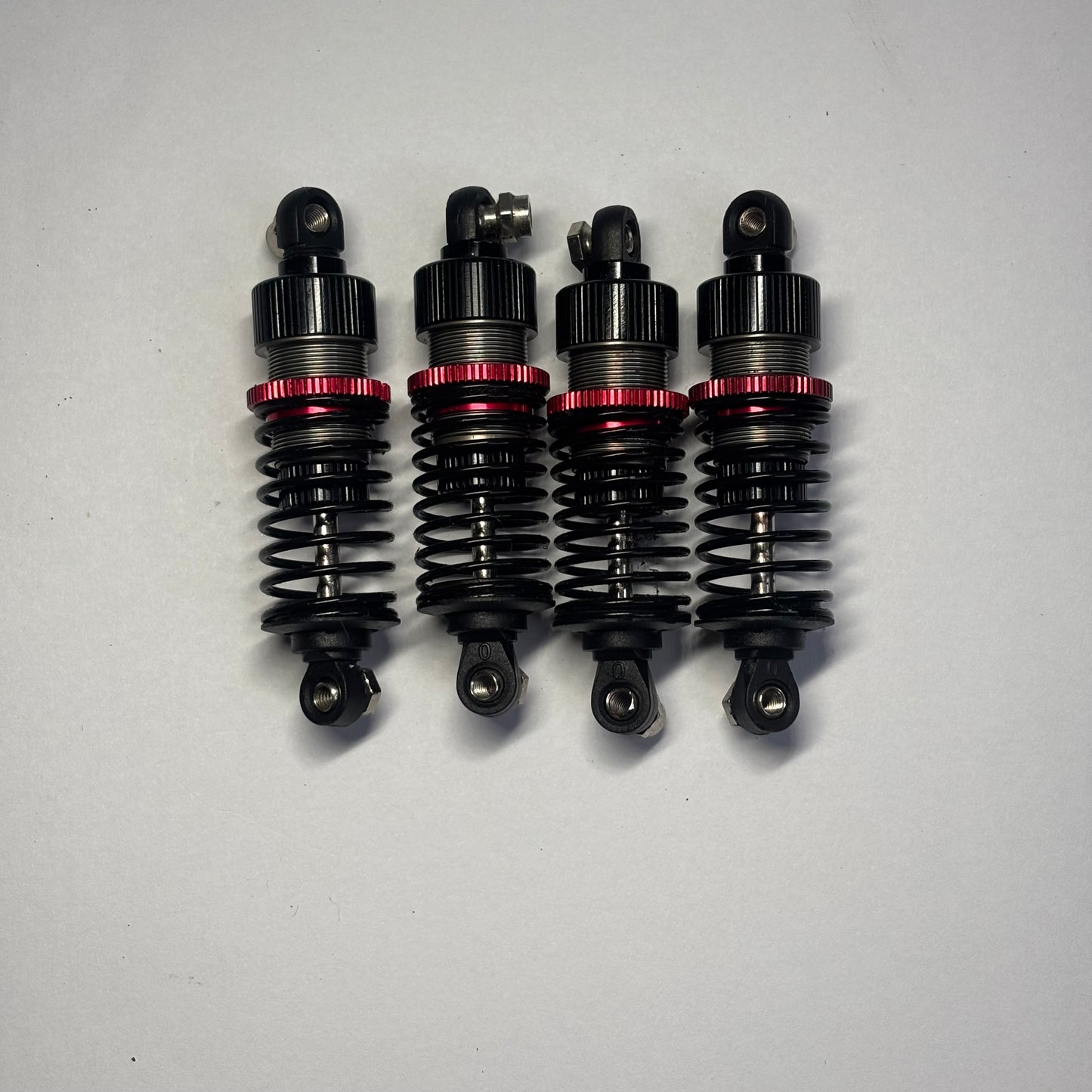 MST TDA Black Red Alloy Shocks