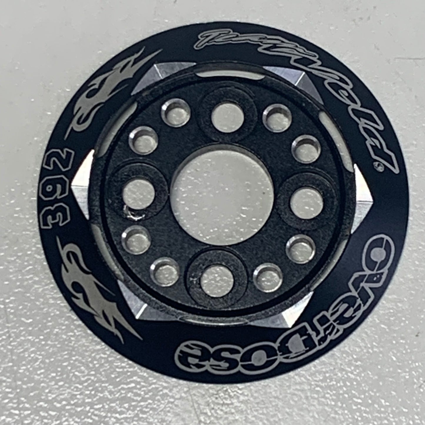 Overdose Limited Edition Black Alloy Spur Cover #392