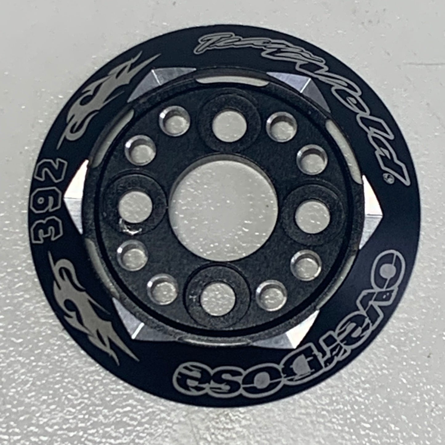 Overdose Limited Edition Black Alloy Spur Cover #392