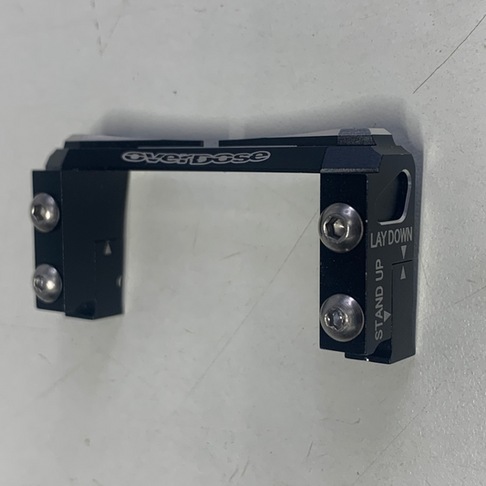 Overdose Black Alloy Servo Mount 2 Way