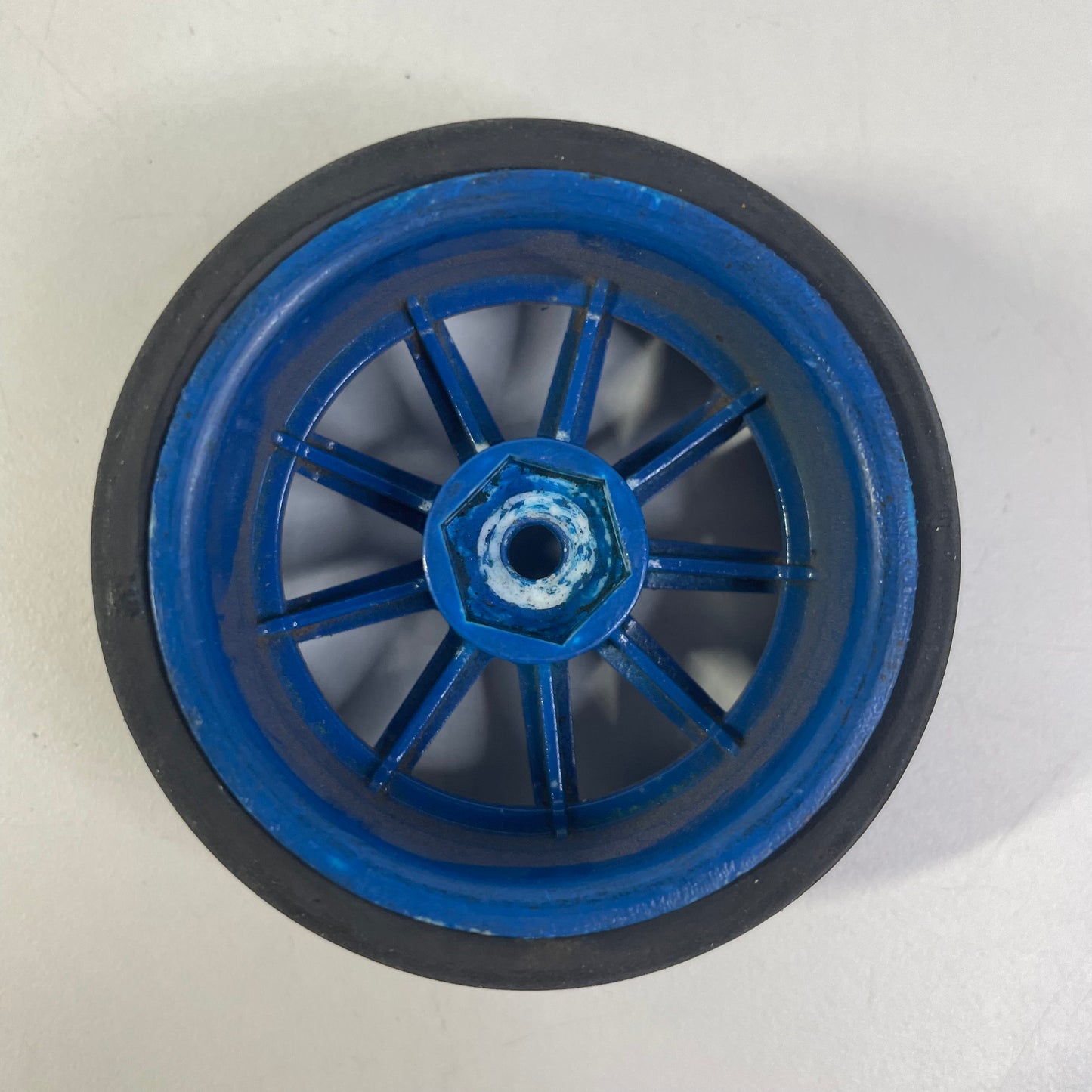 Speedway Pal ? Blue Wheels & Rubber Tyres Glued X4