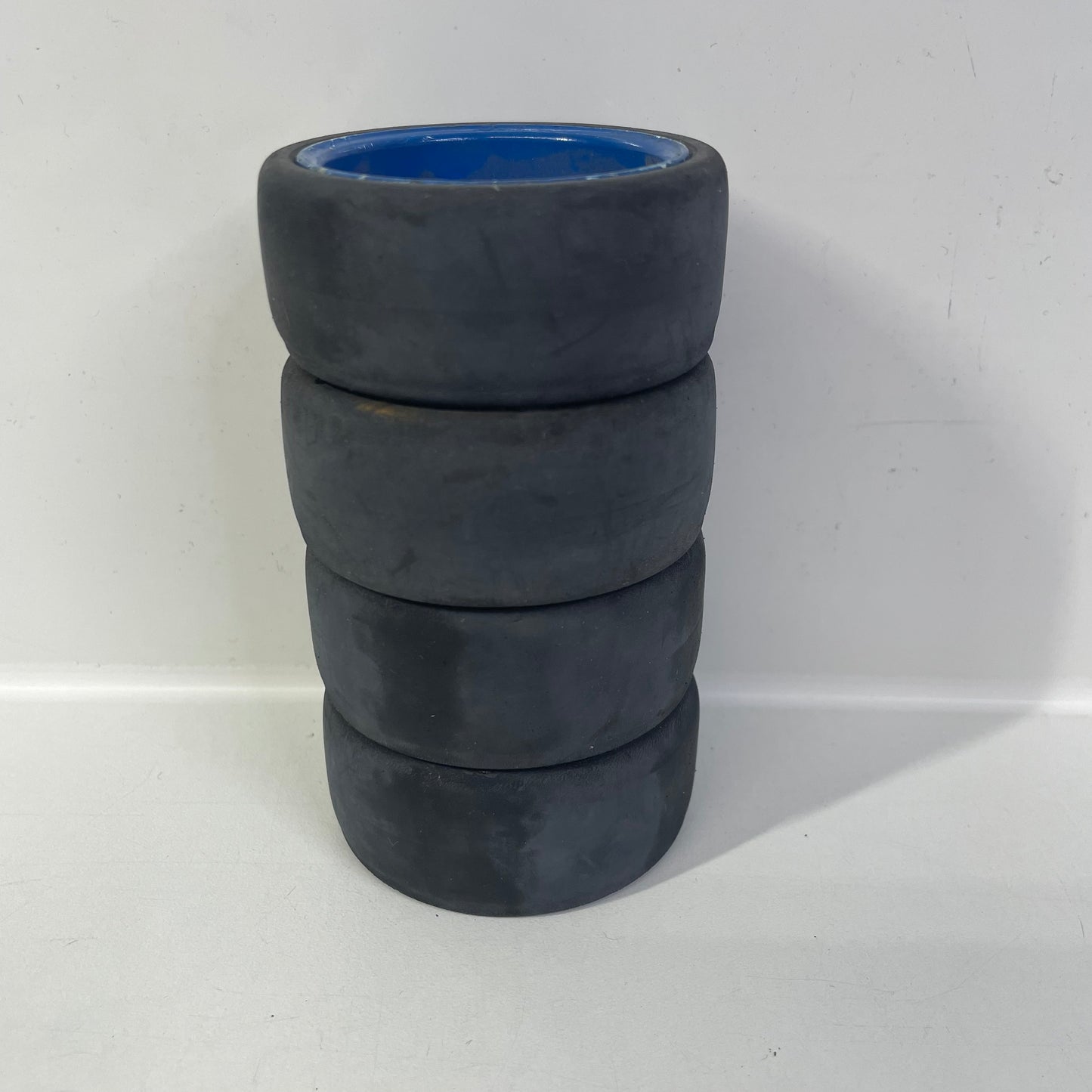 Speedway Pal ? Blue Wheels & Rubber Tyres Glued X4