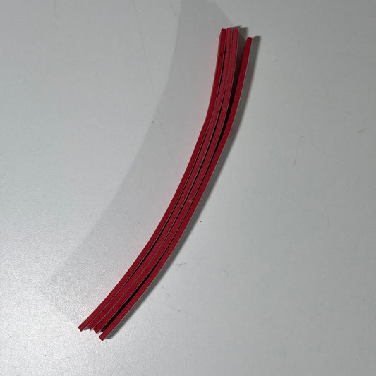 Red Tyre Foam Strips Tyre Holders