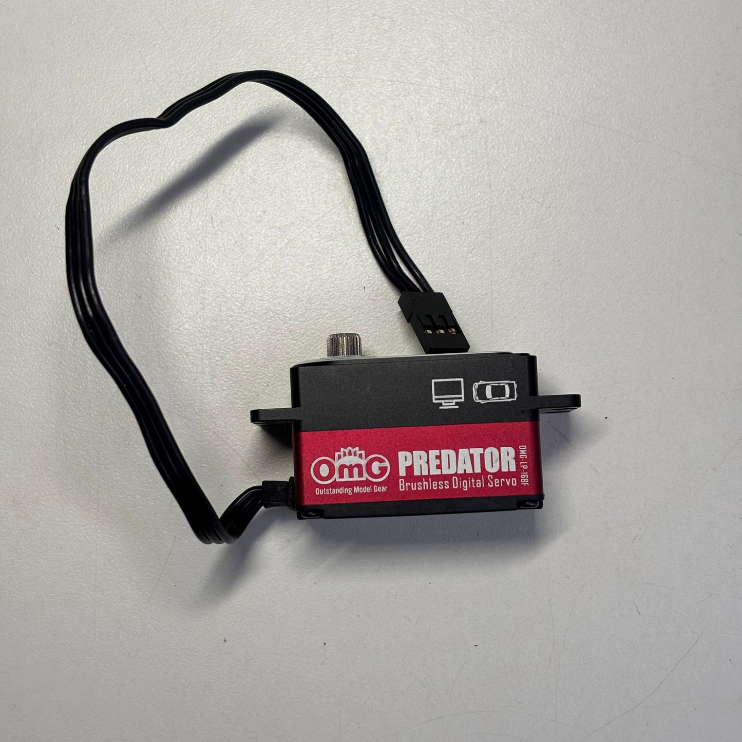 OMG Predator Servo Alloy Red