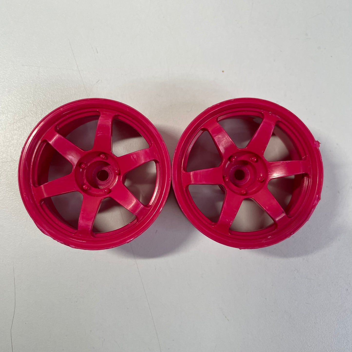 Pink Wheels 8mm Offset X2