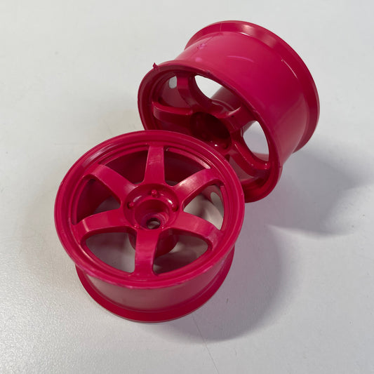 Pink Wheels 8mm Offset X2