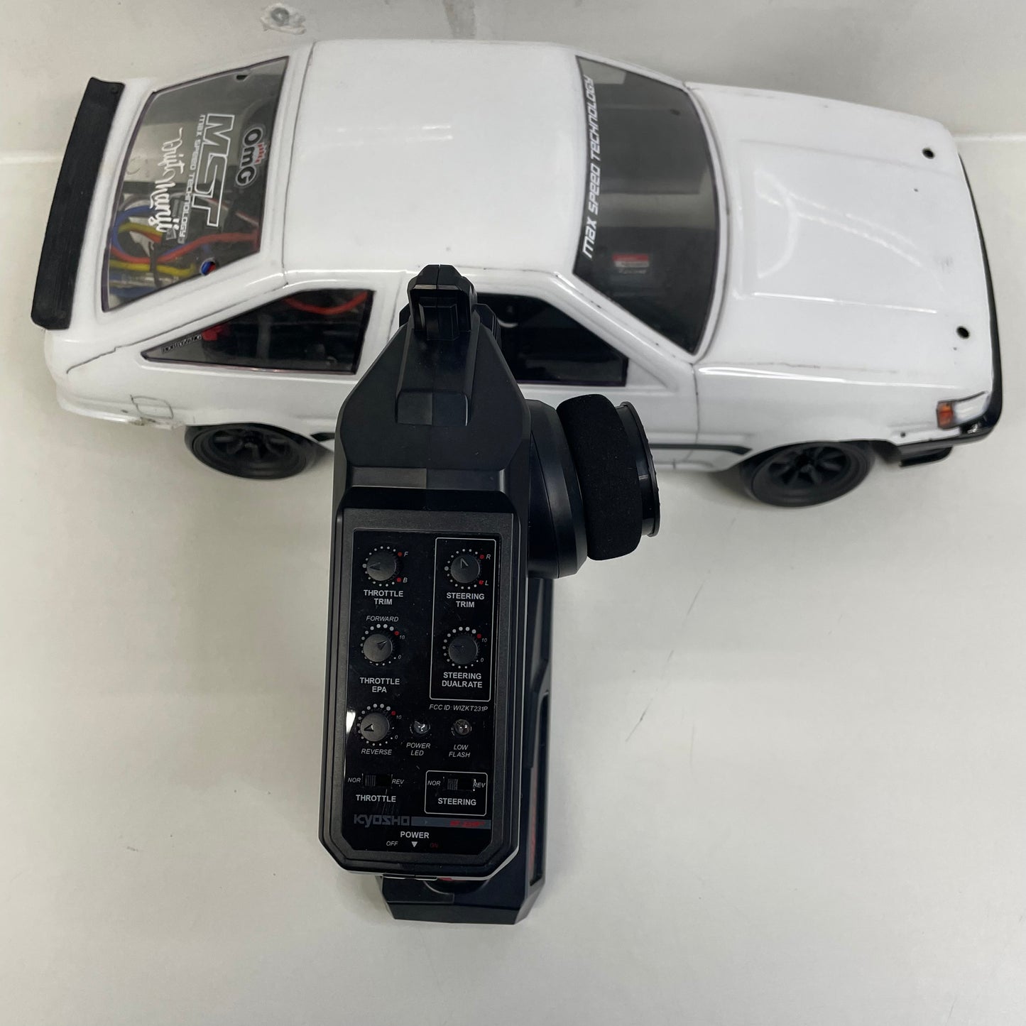 Kyosho Fazer D2 Ready To Run Drift Car Lipo Controller 1:10 RWD #2