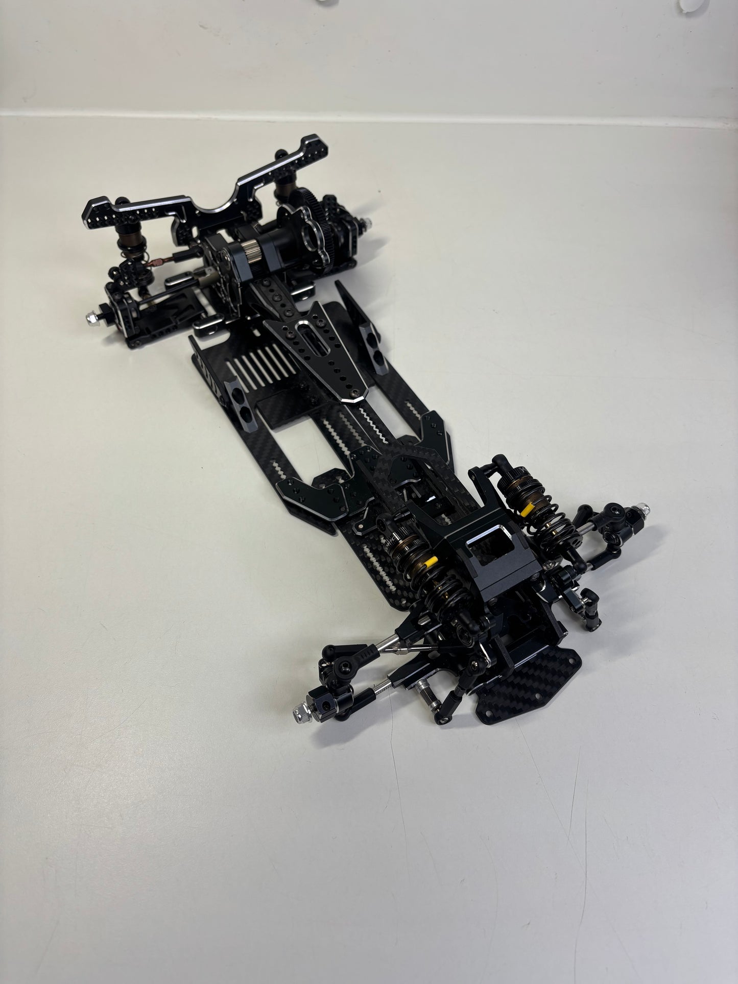 Rhino Racing Shark Final Form RWD Drift Chassis Full Hop Up Carbon Alloy