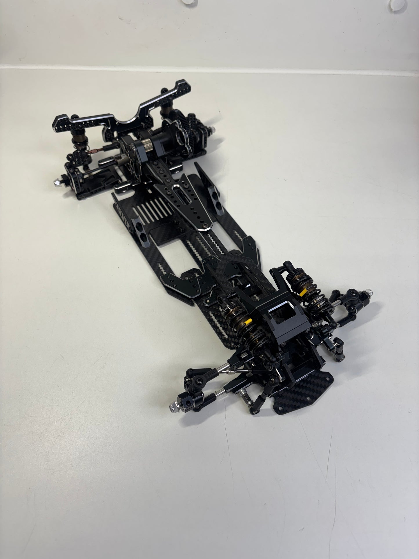 Rhino Racing Shark Final Form RWD Drift Chassis Full Hop Up Carbon Alloy