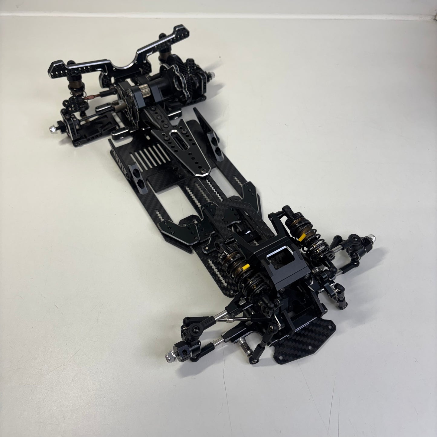 Rhino Racing Shark Final Form RWD Drift Chassis Full Hop Up Carbon Alloy