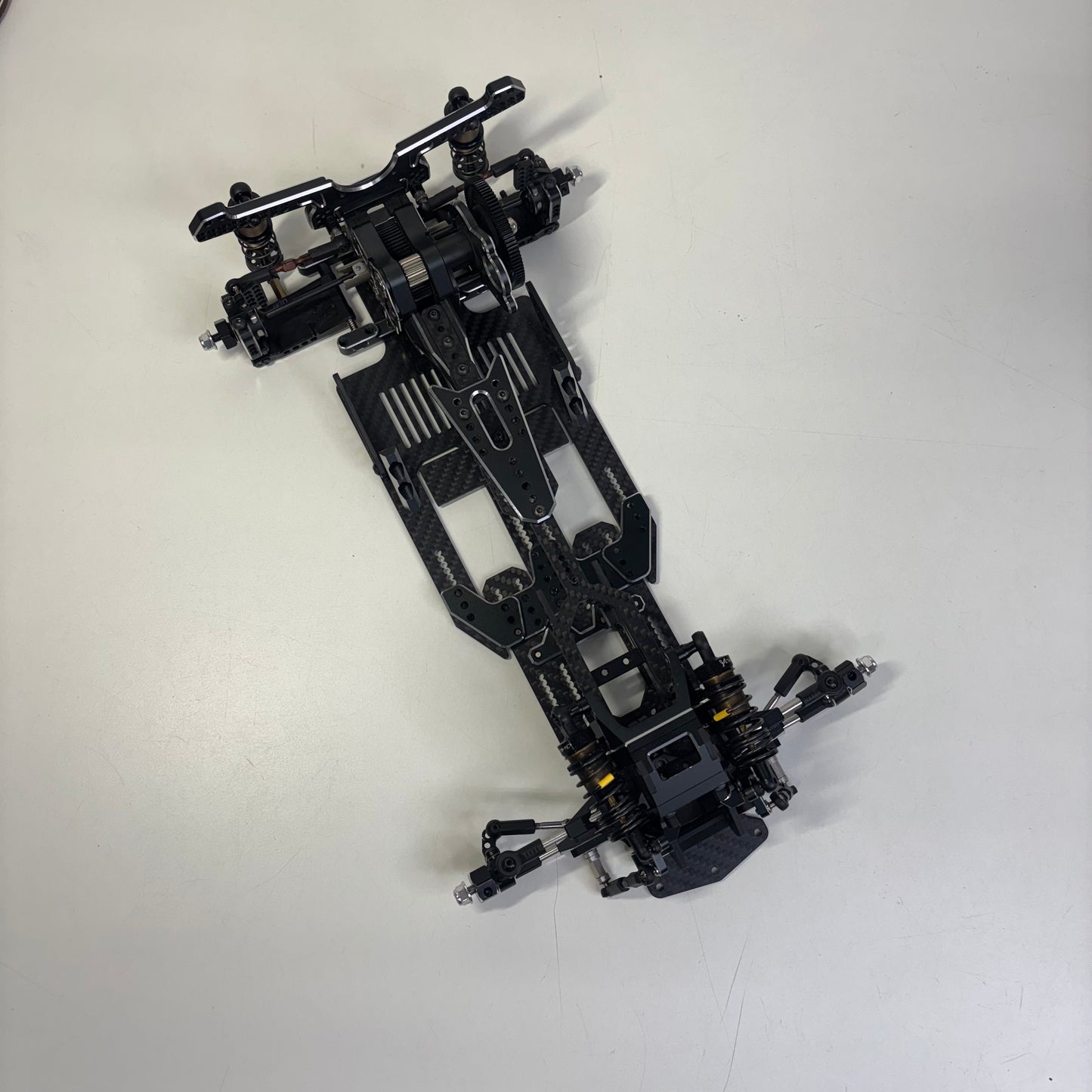 Rhino Racing Shark Final Form RWD Drift Chassis Full Hop Up Carbon Alloy