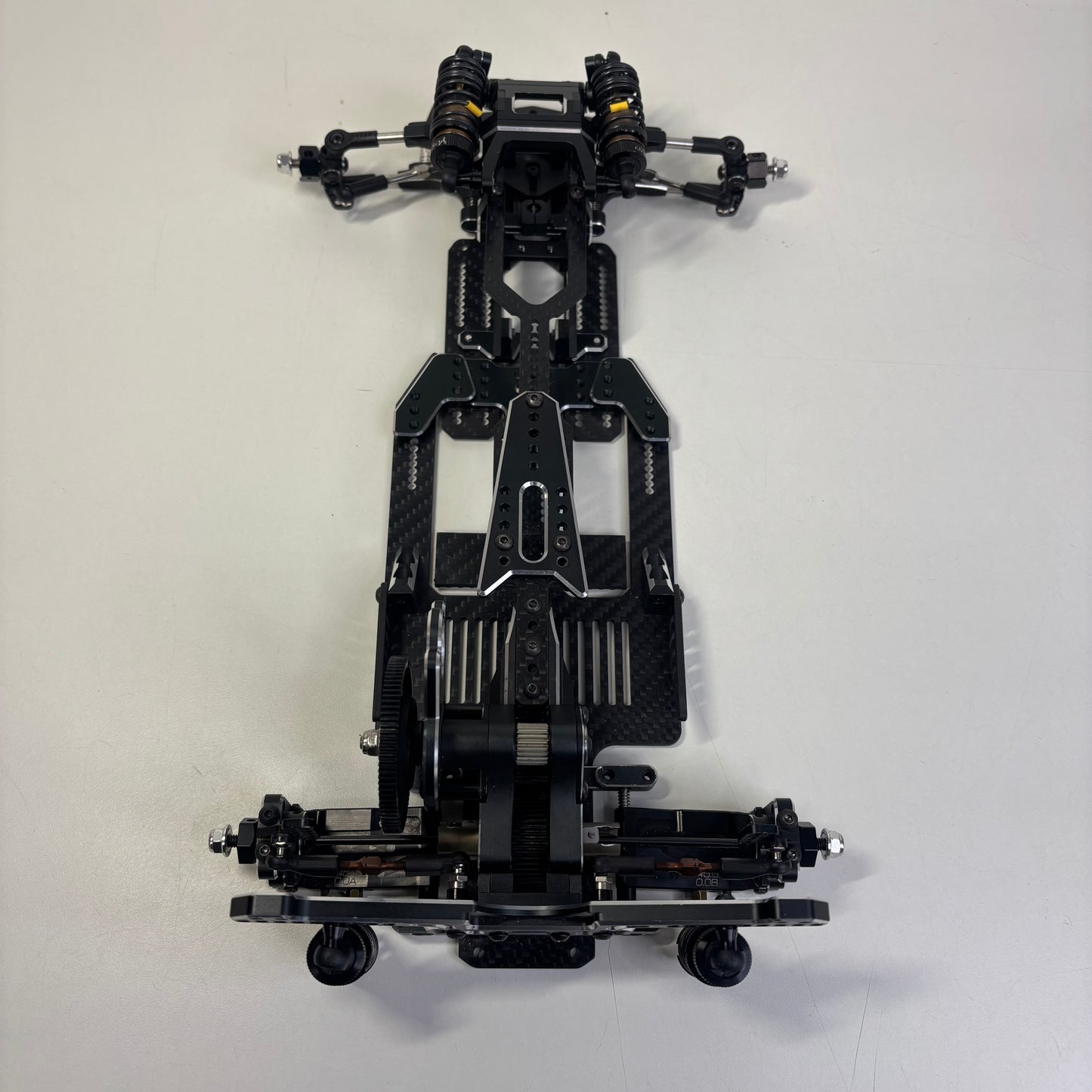 Rhino Racing Shark Final Form RWD Drift Chassis Full Hop Up Carbon Alloy