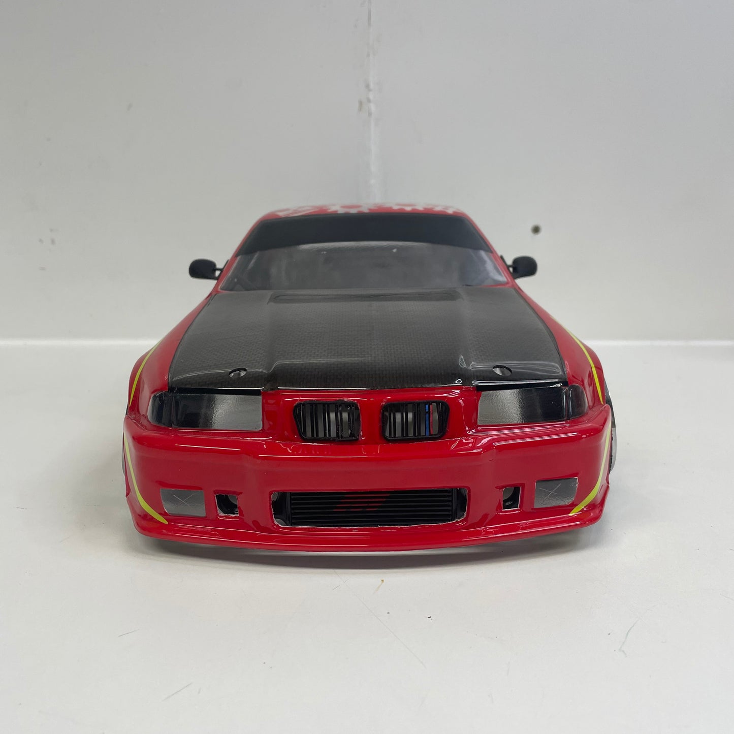 BMW E36 Drift Bodyshell Carbon  Red