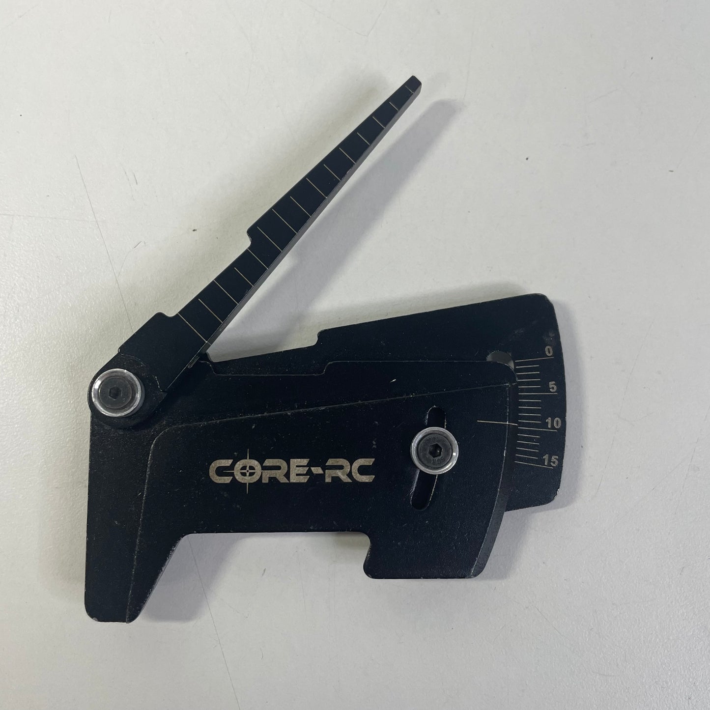 Core-RC Camber Gauge Black Alloy