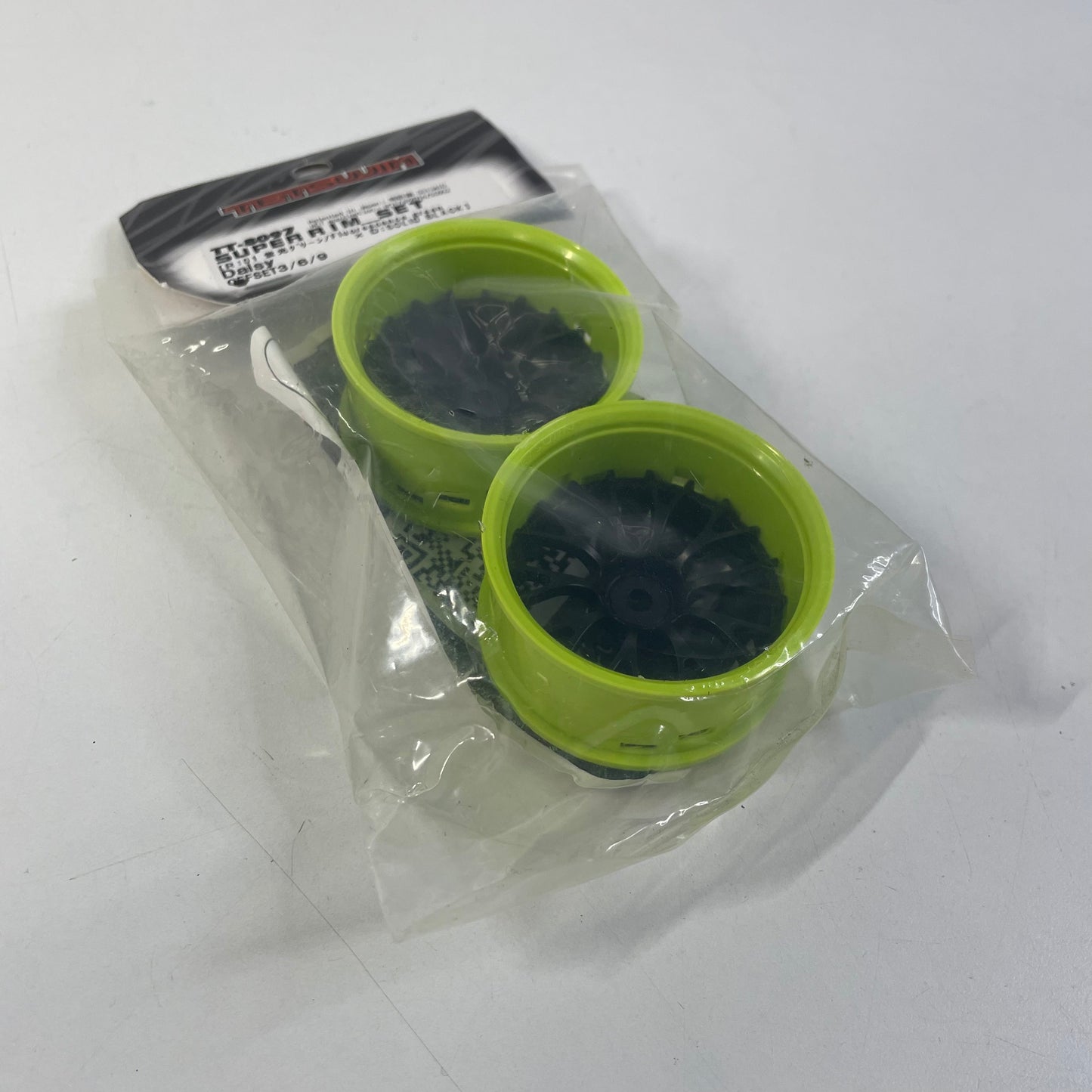 Tetsujin TT-8097 Green & Black Adjustable Wheels X2