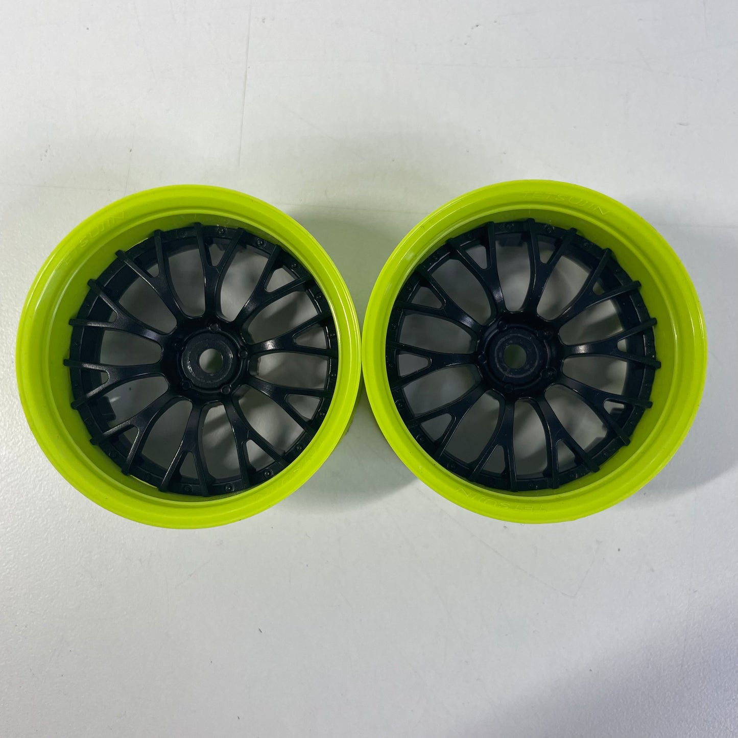 Tetsujin TT-8097 Green & Black Adjustable Wheels X2