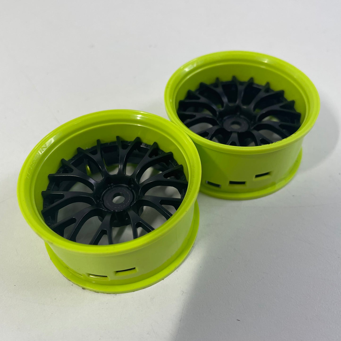 Tetsujin TT-8097 Green & Black Adjustable Wheels X2