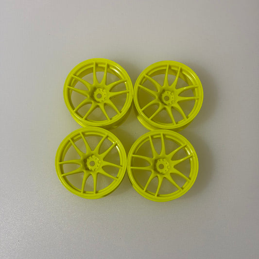Overdose R Spec Yellow 7mm Wheels High Traction