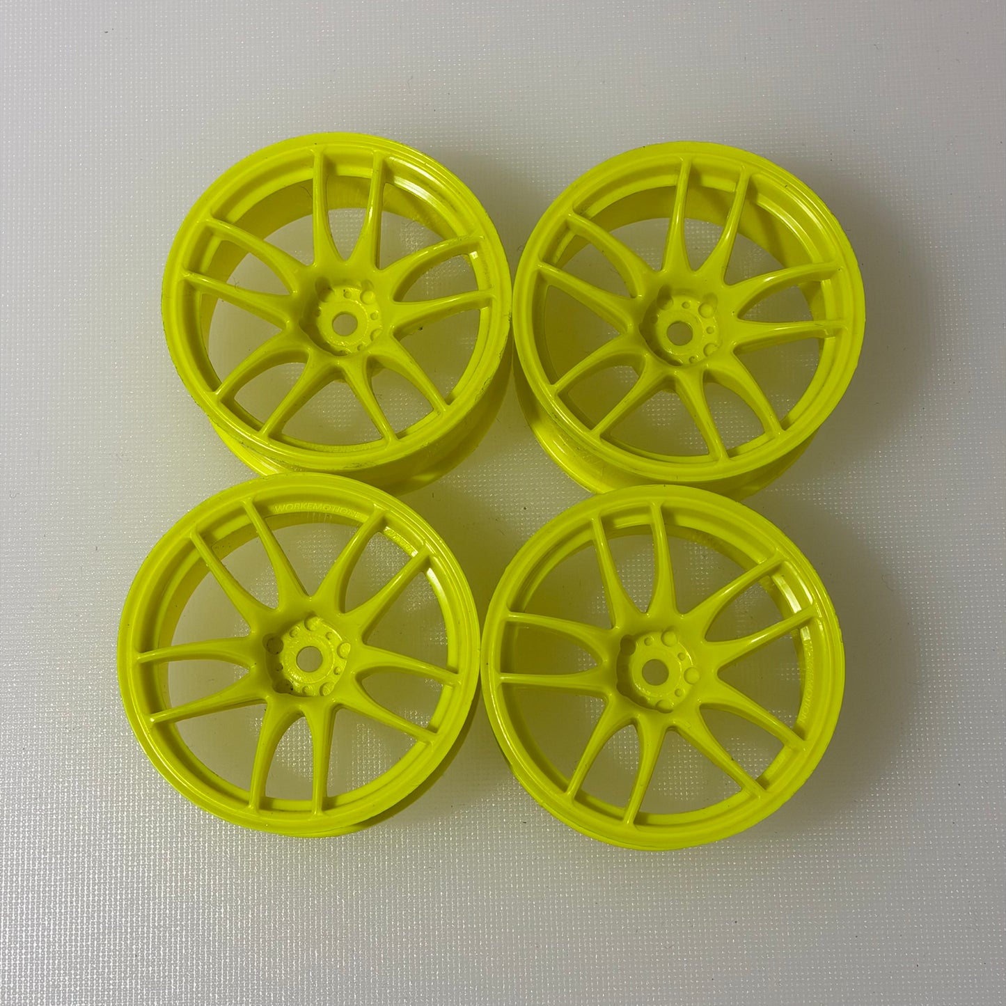 Overdose R Spec Yellow 7mm Wheels High Traction