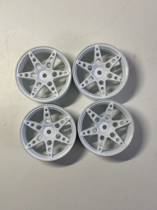 SRC R1 Wheels White 6mm Offset
