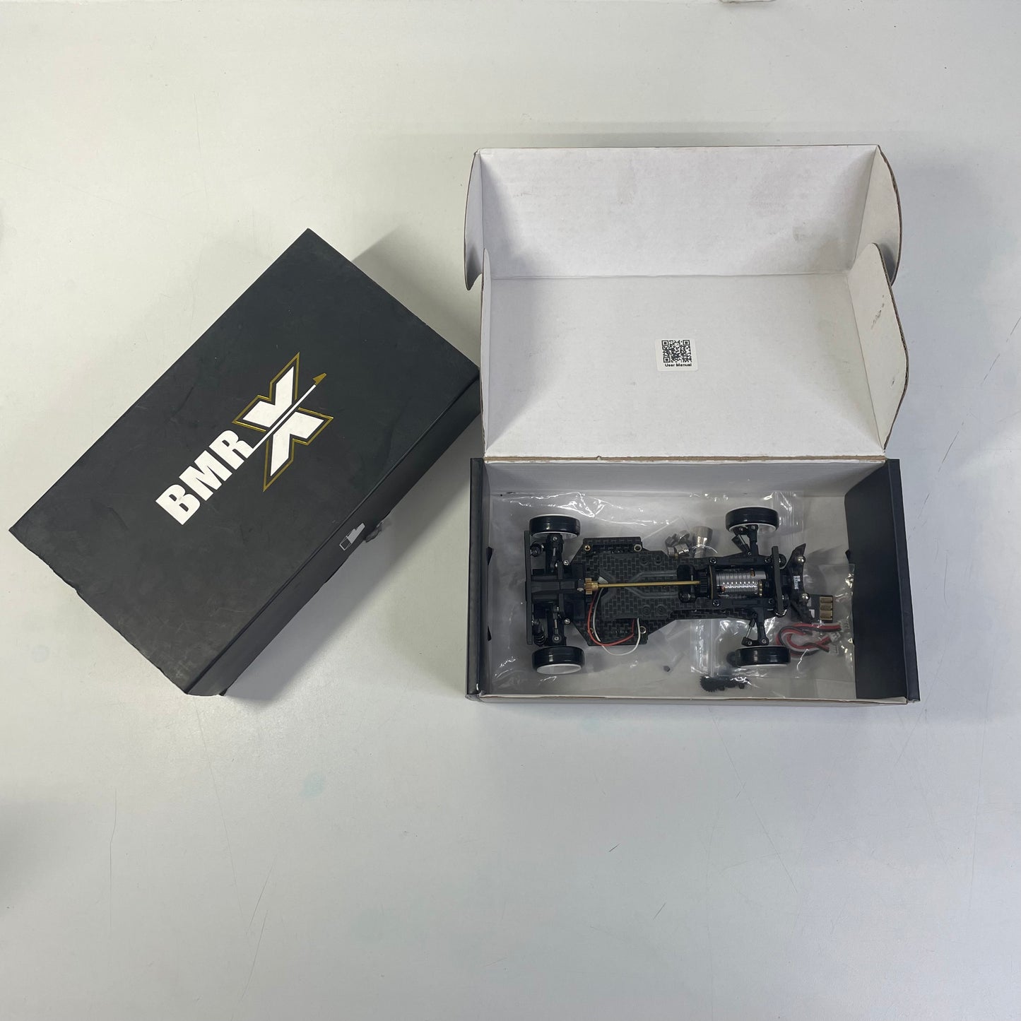 BMR X Small Scale RWD FRD Mini Drift Chassis & R32 Bodyshell 1:24