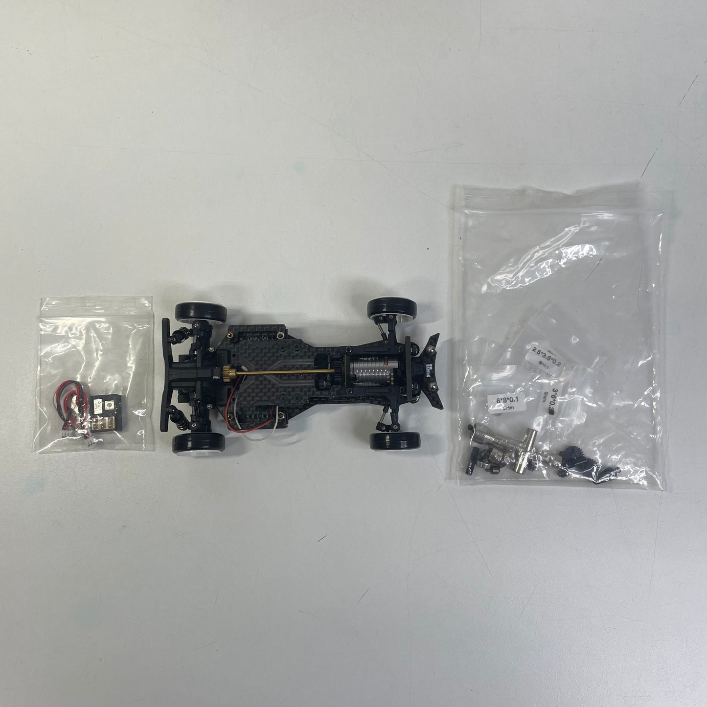BMR X Small Scale RWD FRD Mini Drift Chassis & R32 Bodyshell 1:24