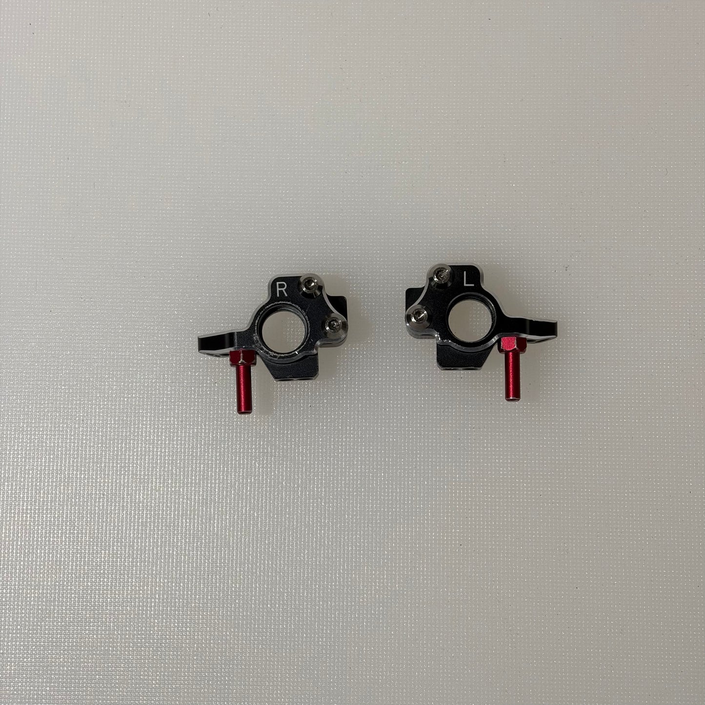 Yokomo Black Alloy Front Knuckles Adjustable KPA YD2 MC1 MD1 etc
