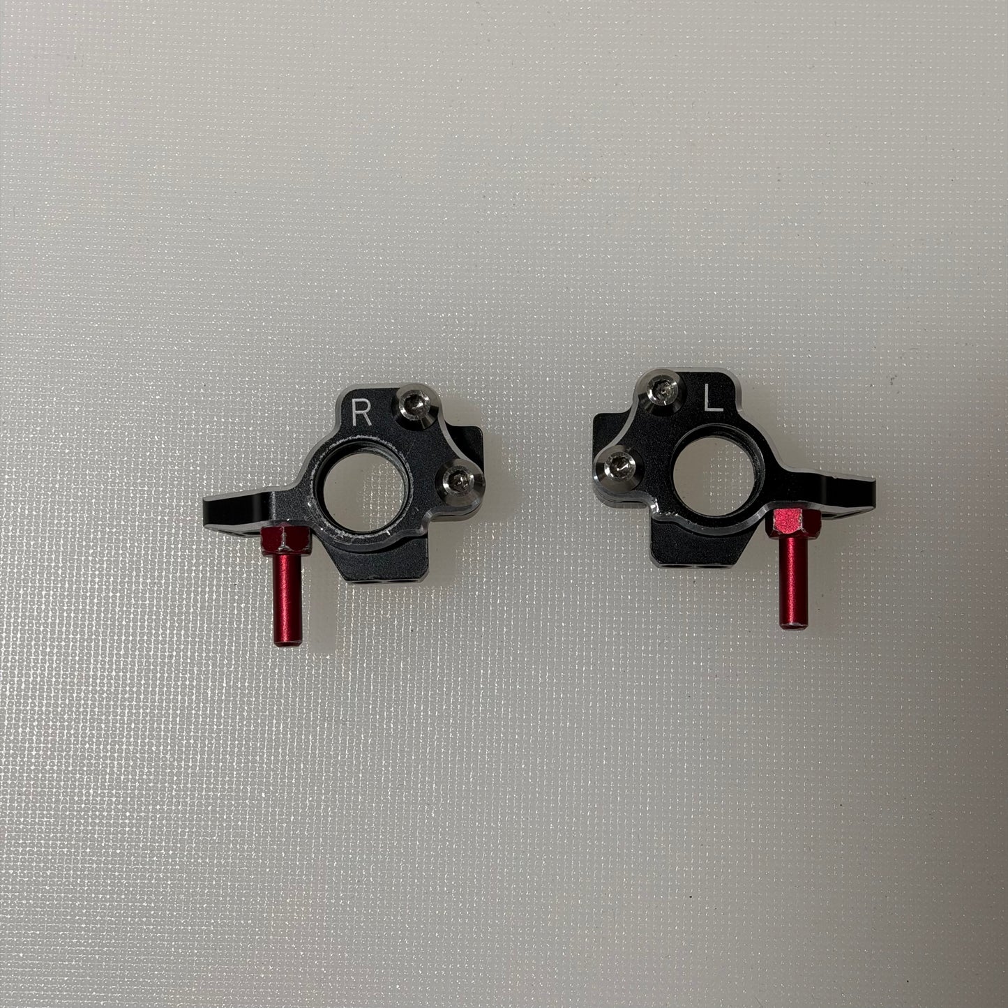Yokomo Black Alloy Front Knuckles Adjustable KPA YD2 MC1 MD1 etc