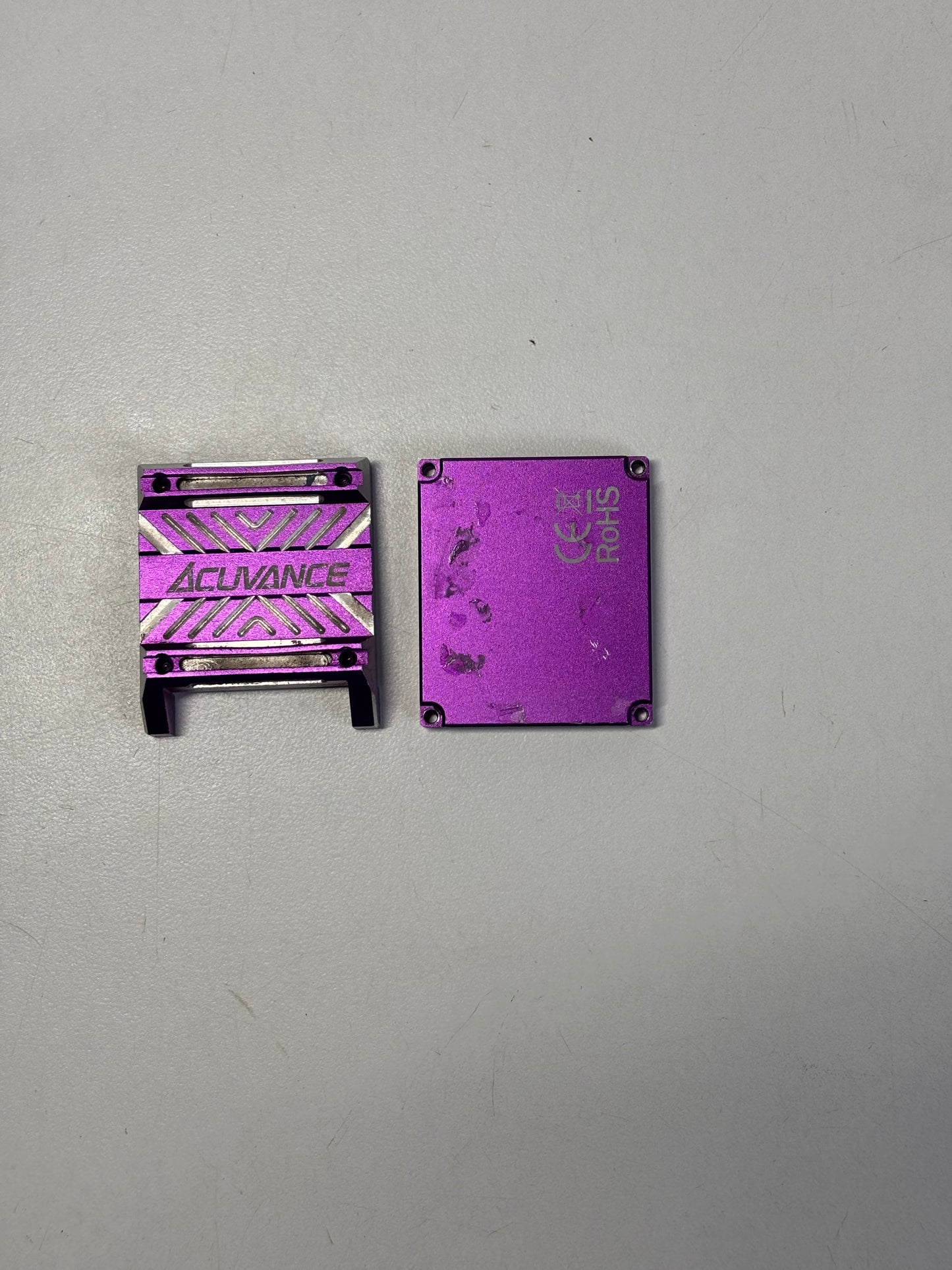 Acuvance Purple Alloy ESC Case