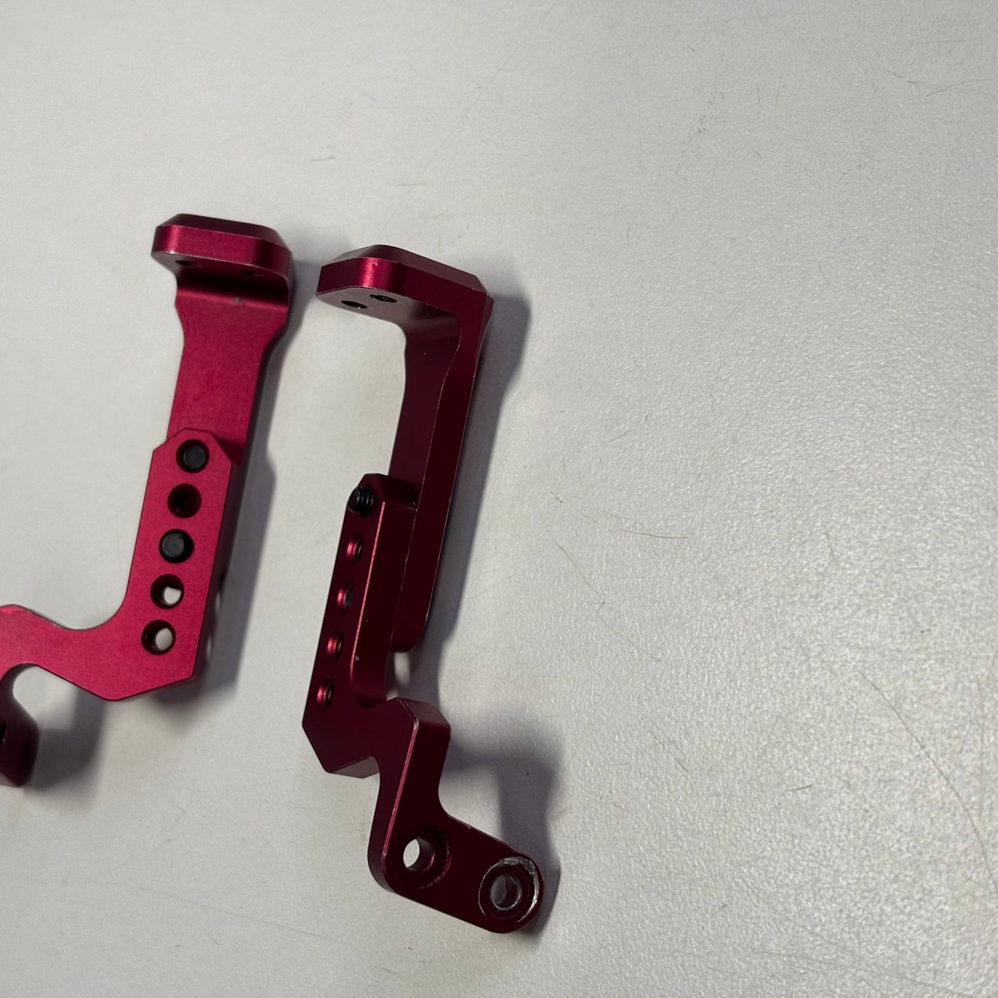Overdose Red Alloy Rear Body Mounts