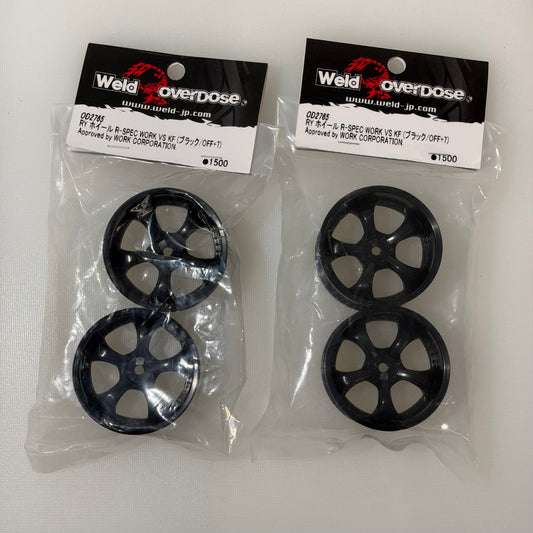 Overdose Work VS-KF Wheels Black 26 - 7mm Offset