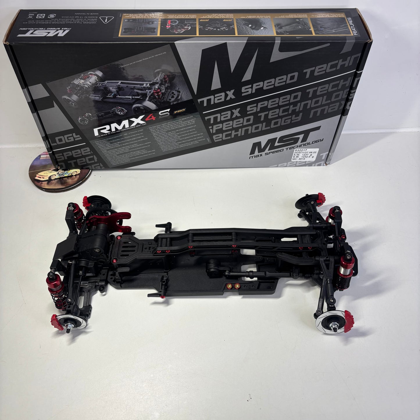 MST RMX 4 S Pro RWD Drift Chassis New