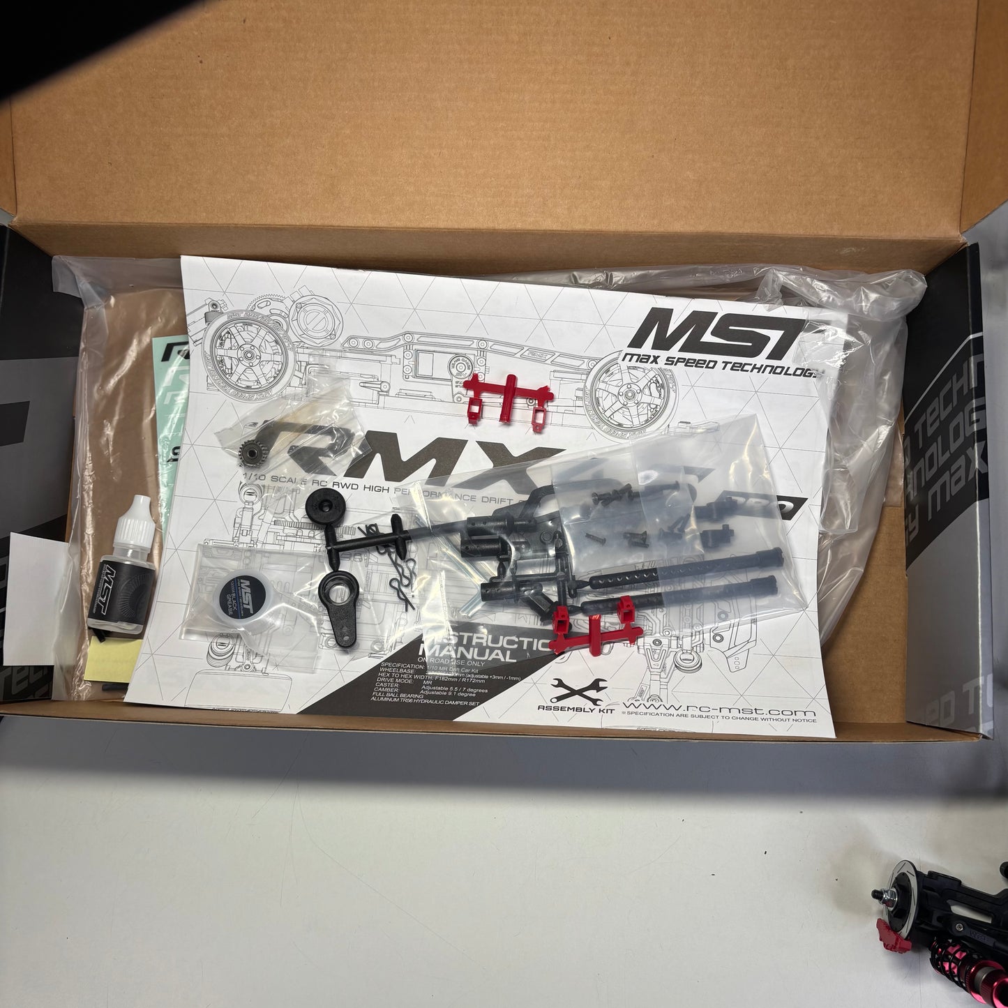 MST RMX 4 S Pro RWD Drift Chassis New