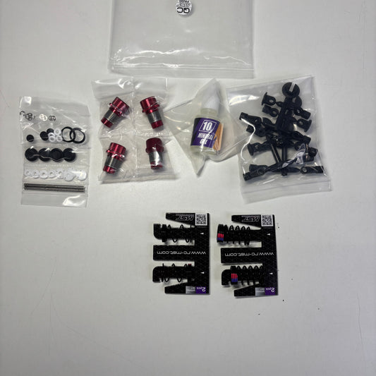 MST TR56 Red Alloy Shocks New