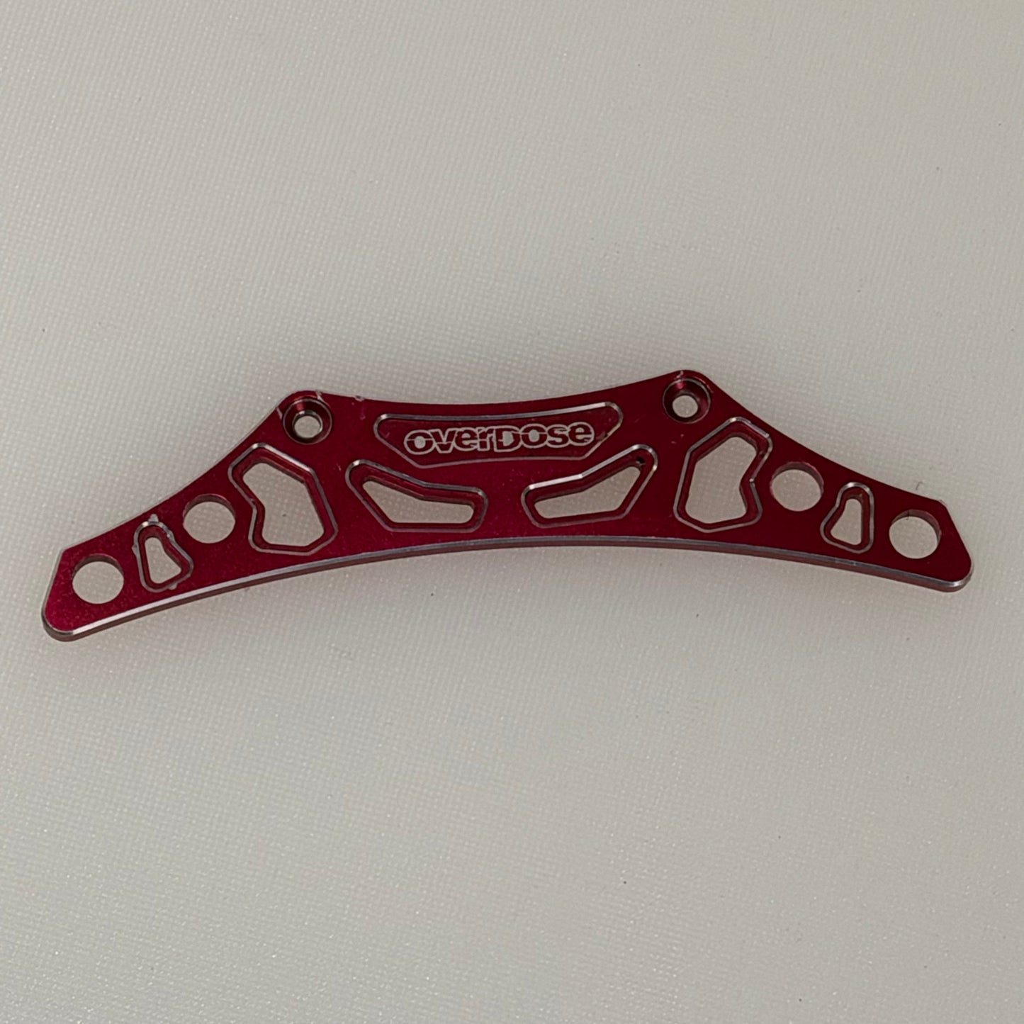 Overdose Galm YD2 Red Alloy Upper Bumper